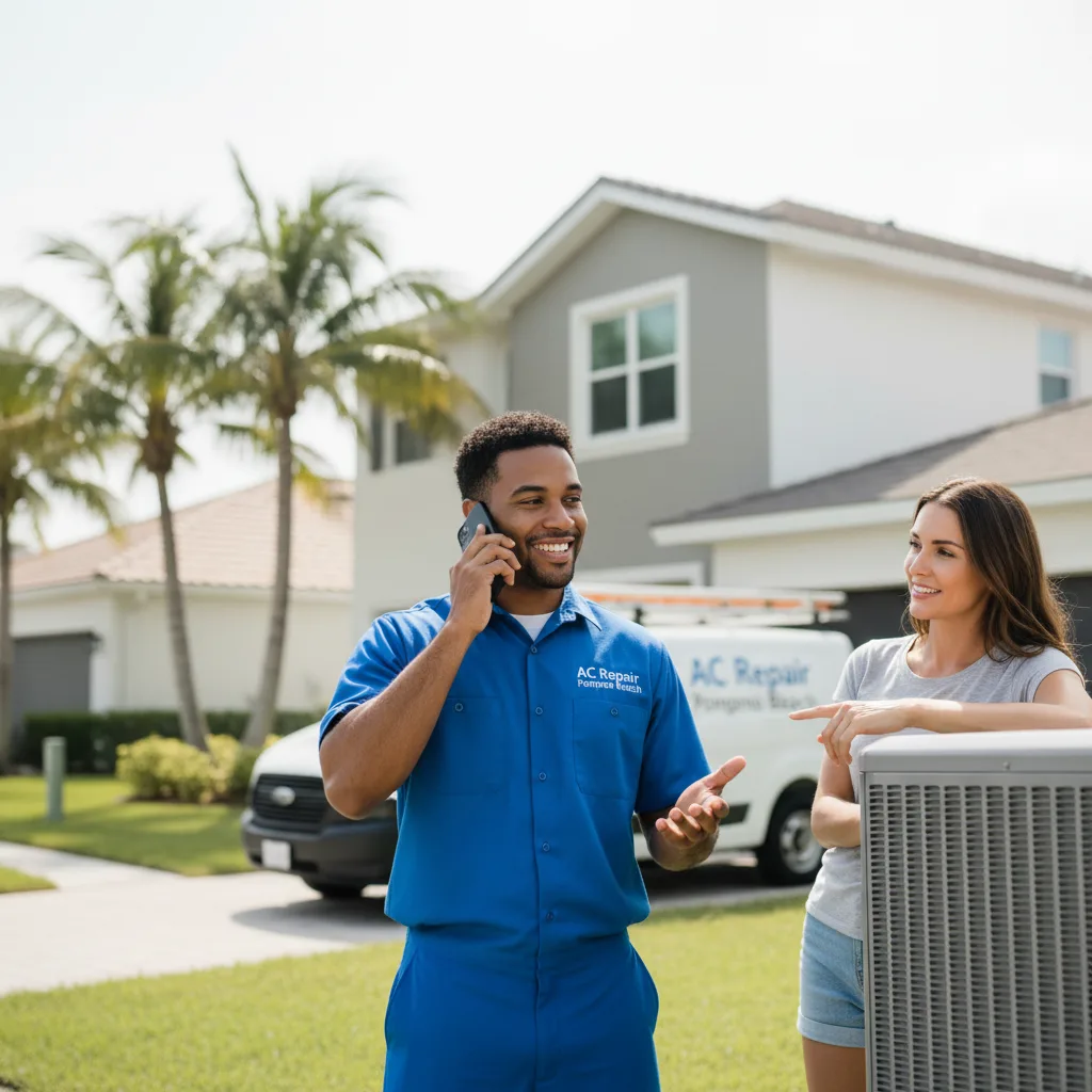 AC Repair Pompano Beach customer support in Okatie